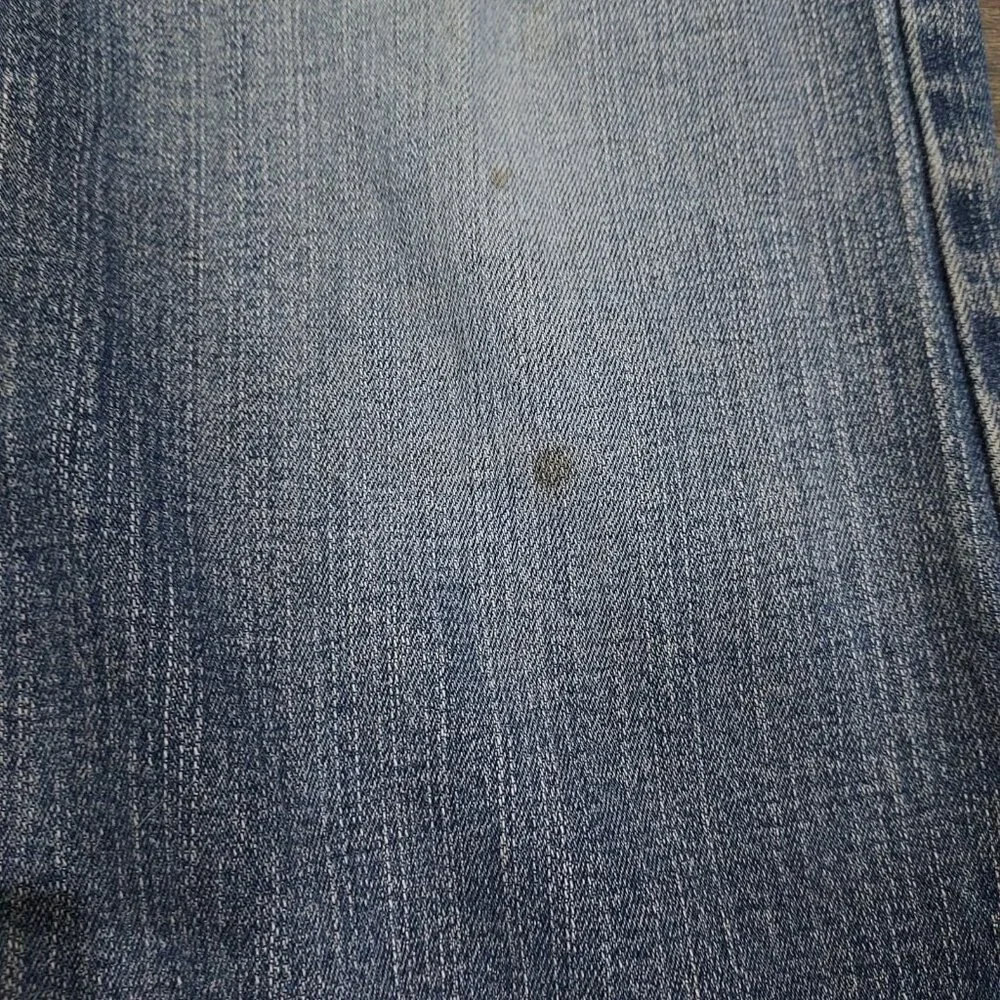 Thrashed Distressed DKNY Boot Cut Cotton Spandex Fits 30x30 size 10 - Picture 15 of 15